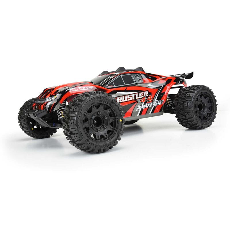 Proline Truggy Reifen Trencher LP 2.8 MTD Raid Black 6x30 für Traxxas Rustler