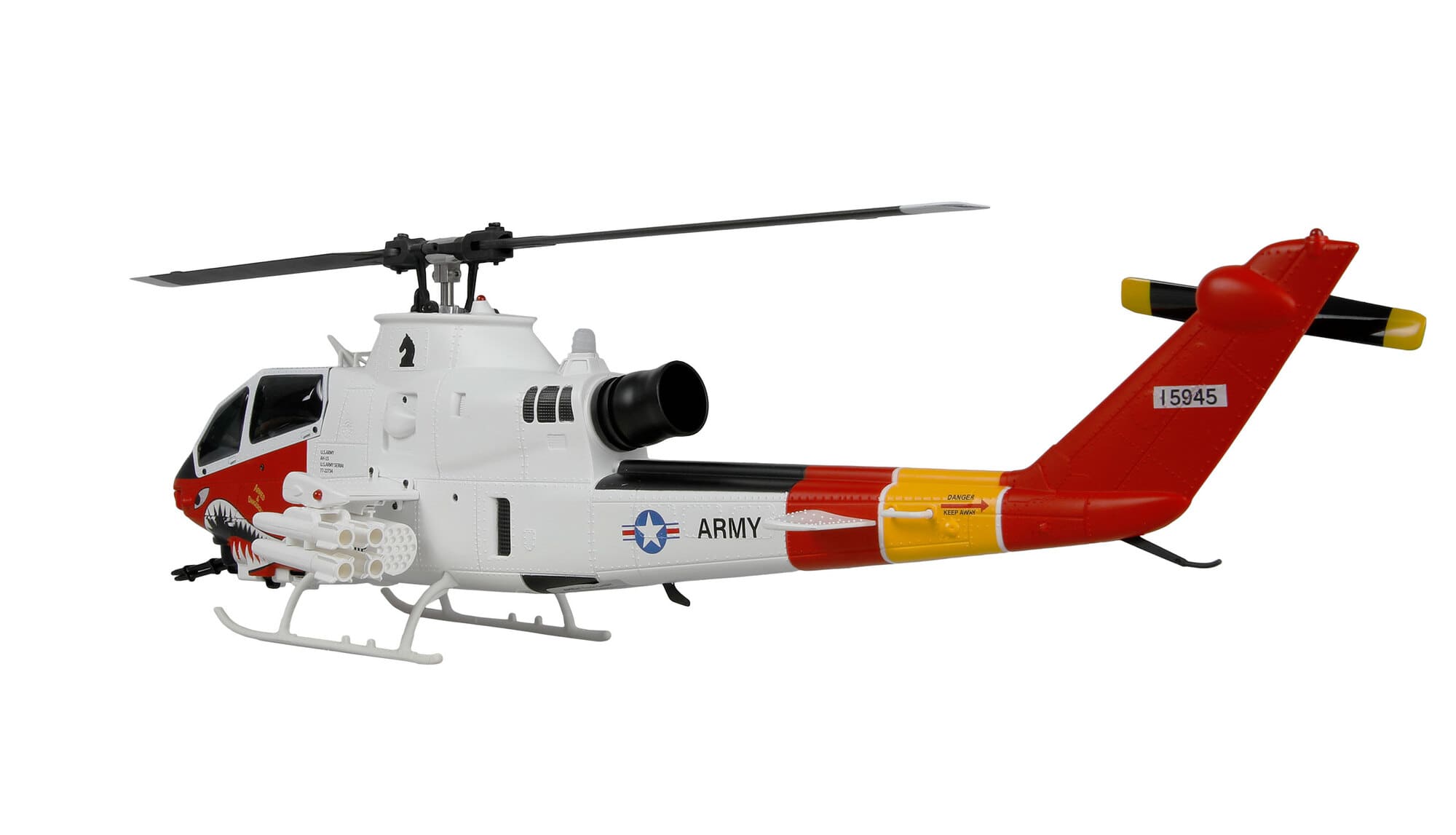 Amewi RC Bell AH-1 Arctic Cobra Helikopter 6-Kanal 3D 6G