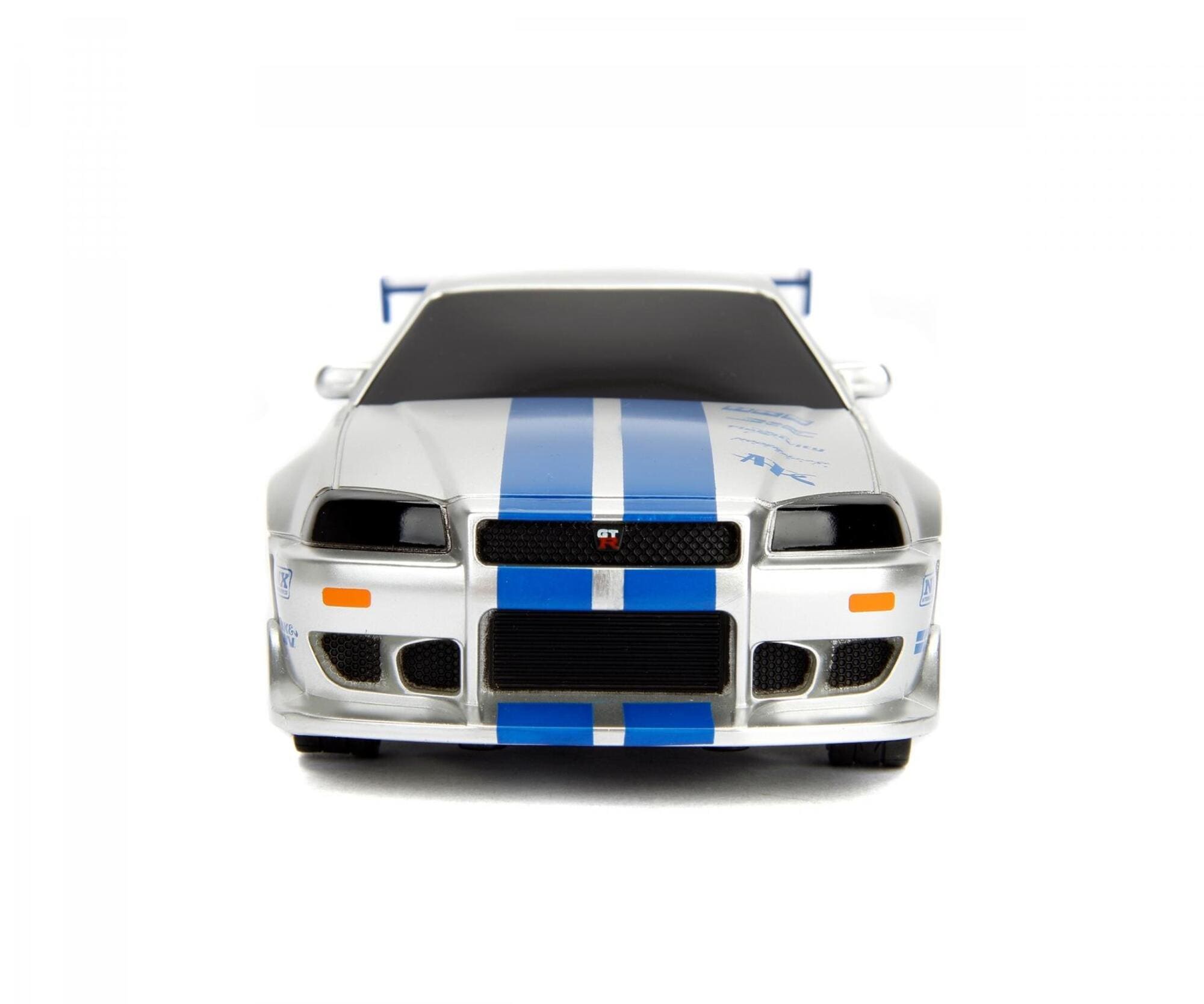 Jada Toys Fast _ Furious 2002 Nissan Skyline GTR RC 1_24 im silbernen Design