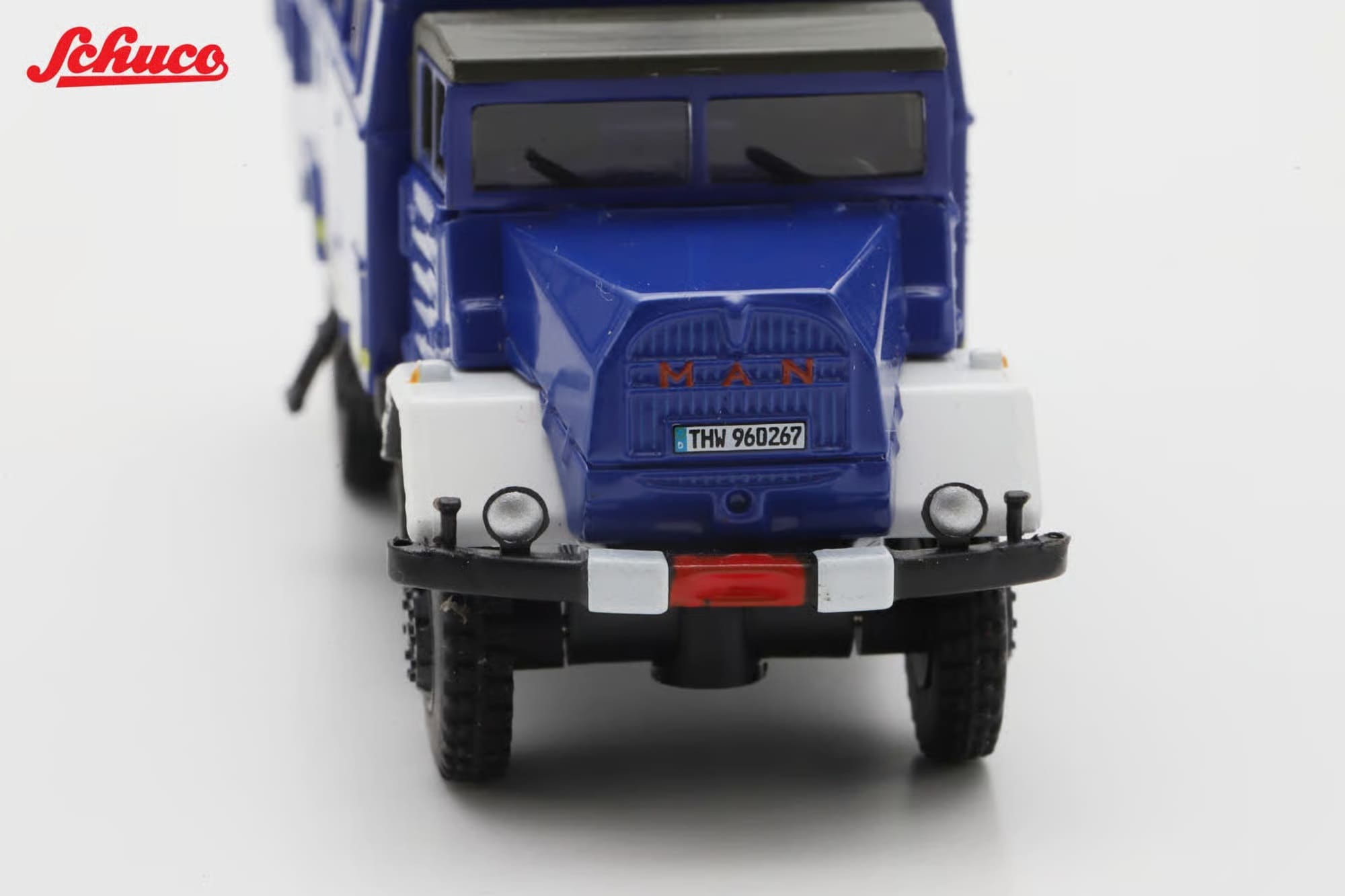 Schuco MAN 630 L21AE THW Leitung Modell 1_87