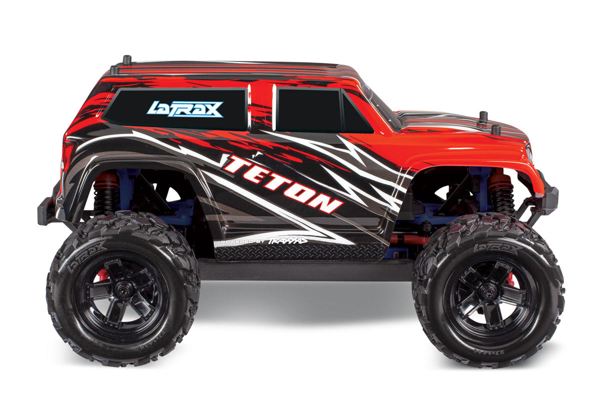 Traxxas LATRAX Monstertruck Teton 4x4 1:18 rotX RTR +12V-Lader+Akku