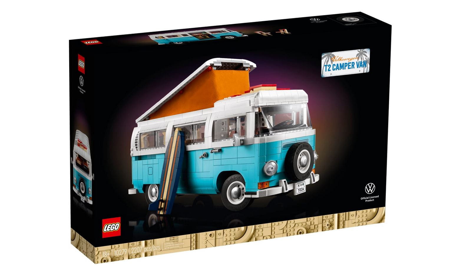 LEGO Volkswagen VW T2 Bus Campingbus