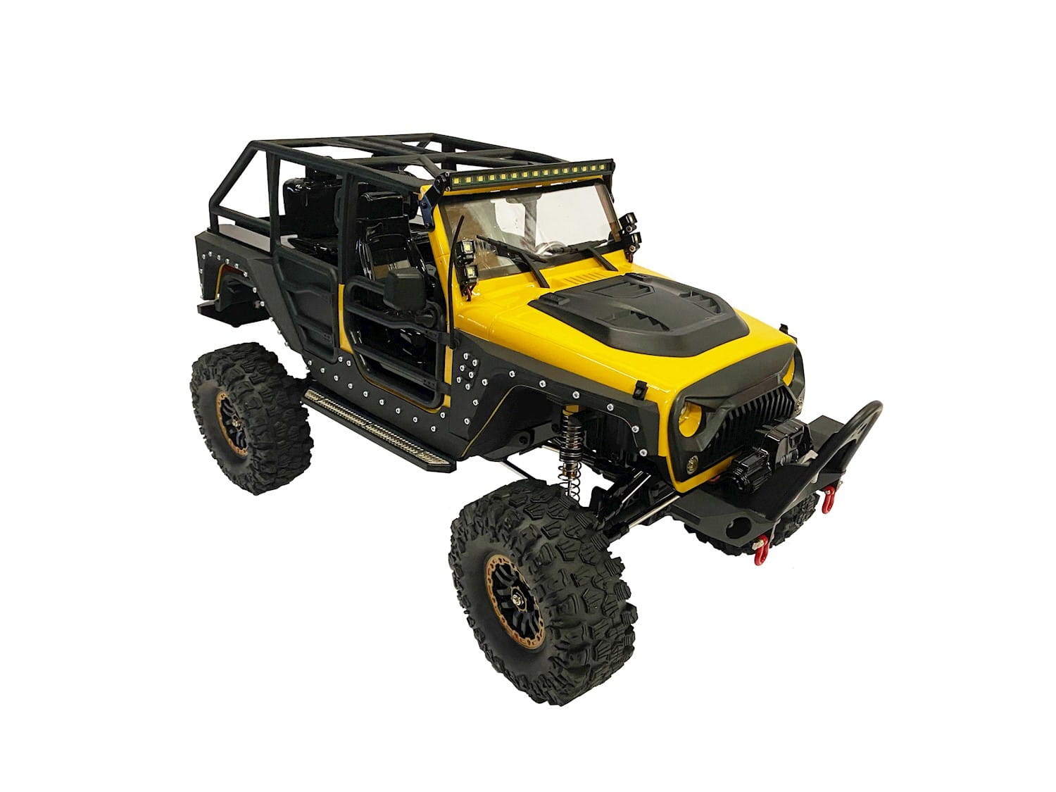 DF Models DF-4S Pro Crawler 1_10 RTR Gelb Offroad