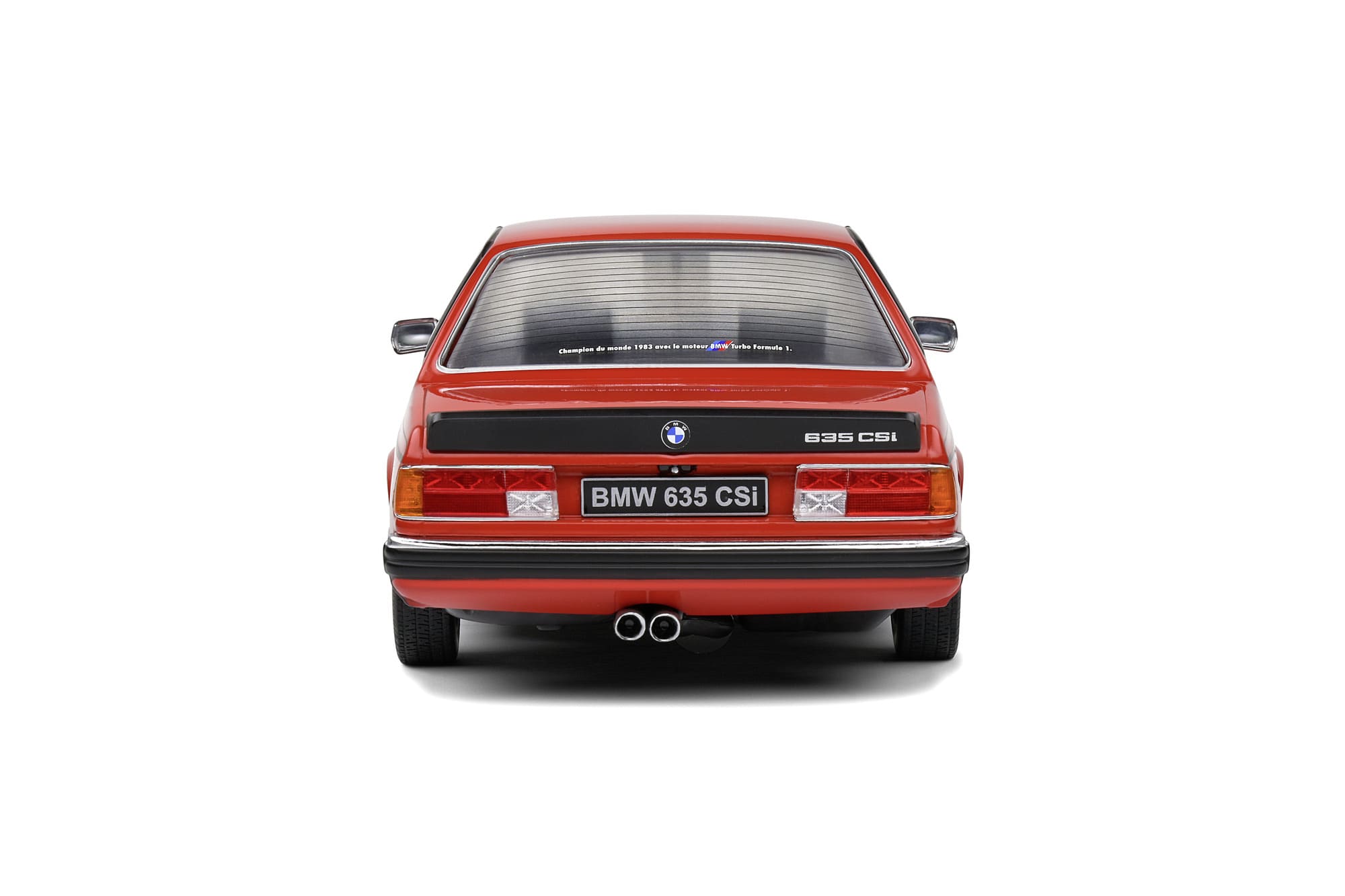 Solido Modellauto BMW 635 CSI E24 1_18 Henna Red 1984