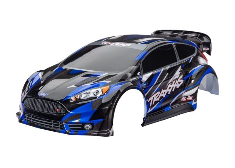 Traxxas Karosserie Ford Fiesta ST Rally blau