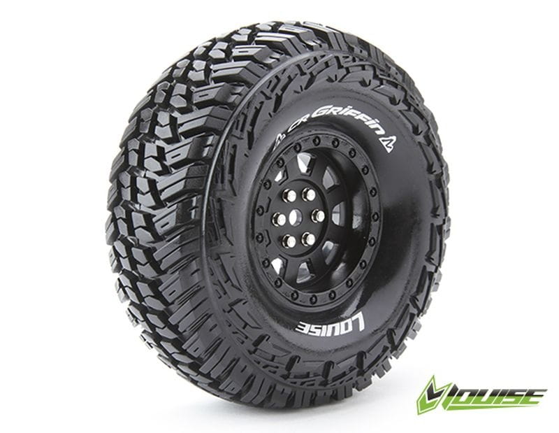 Louise CR - Crawler Griffin 1.9 Supersoft Felge schwarz 12mm