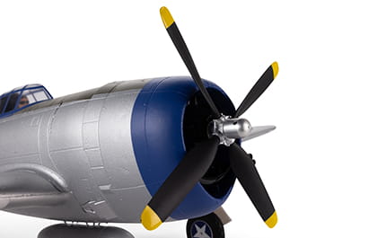 E-flite P-47 Razorback 1.2m RC Flugzeug BNF Basic mit AS3X _ SAFE Select - RC-Zubehoer