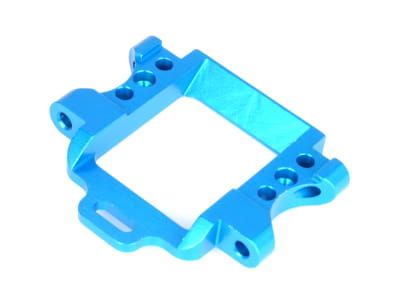 Amewi 102260 Getriebehalter vorne Aluminium_ blau - RC-Zubehoer