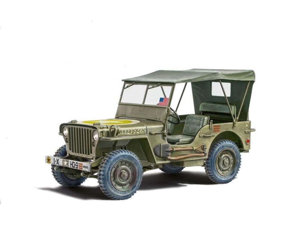 Italeri 1:24 Willys Jeep MB "80th Anniversary"