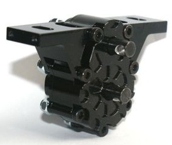 Lesu 1:14 Verteilergetriebe 2:1 hoch Alu schwarz