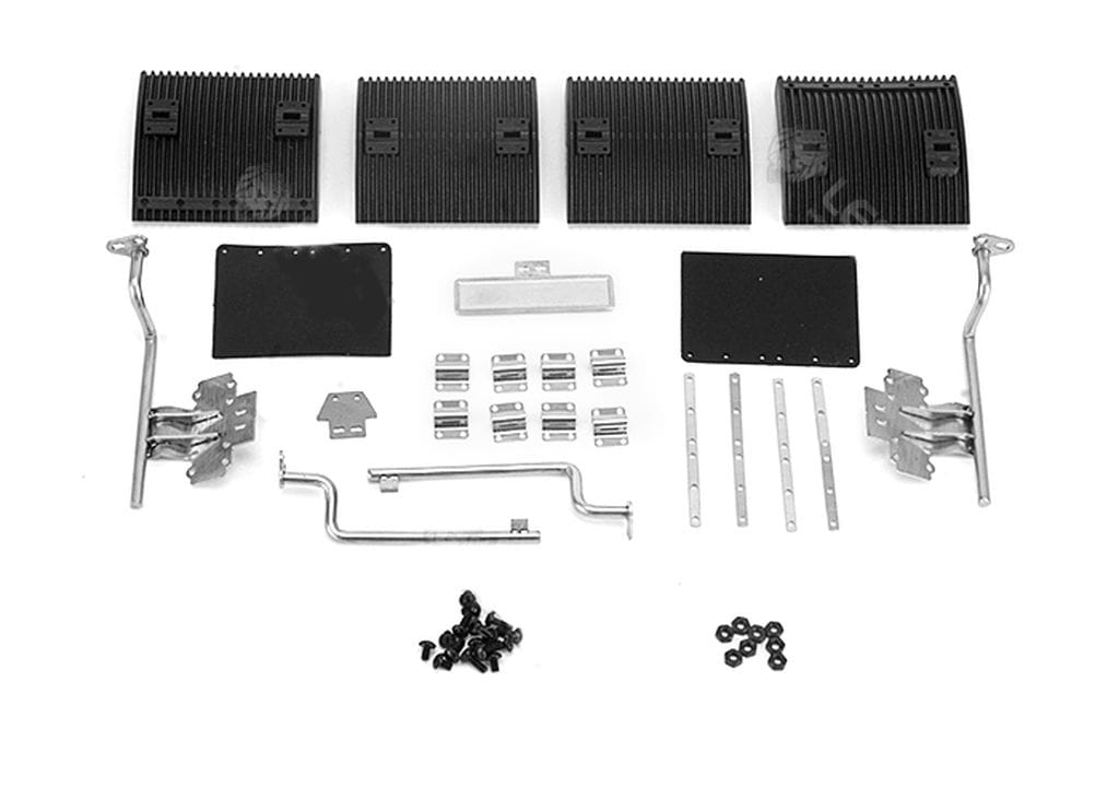 Lesu 1_14 Kotfluegel Paar fuer VOLVO offen - RC-Zubehoer