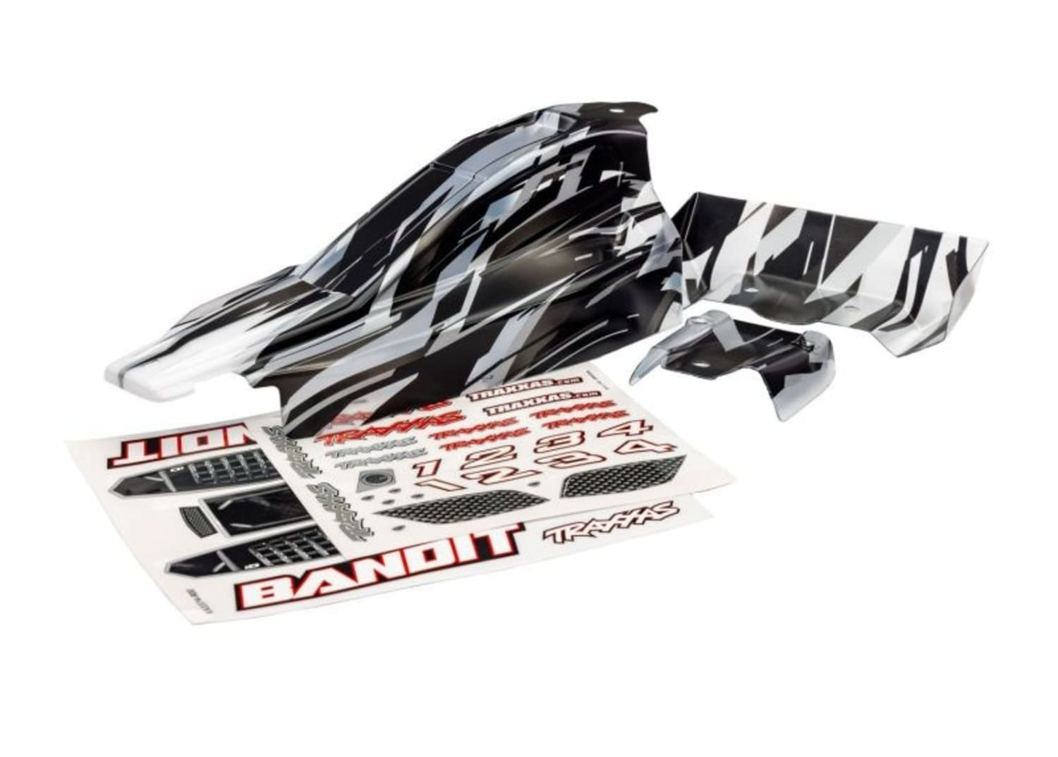 Karosserie Bandit ProGraphix mit Aufkleber fuer RC Modell Traxxas Karosserie Bandit ProGraphix mit Aufkleber - RC-Zubehoer