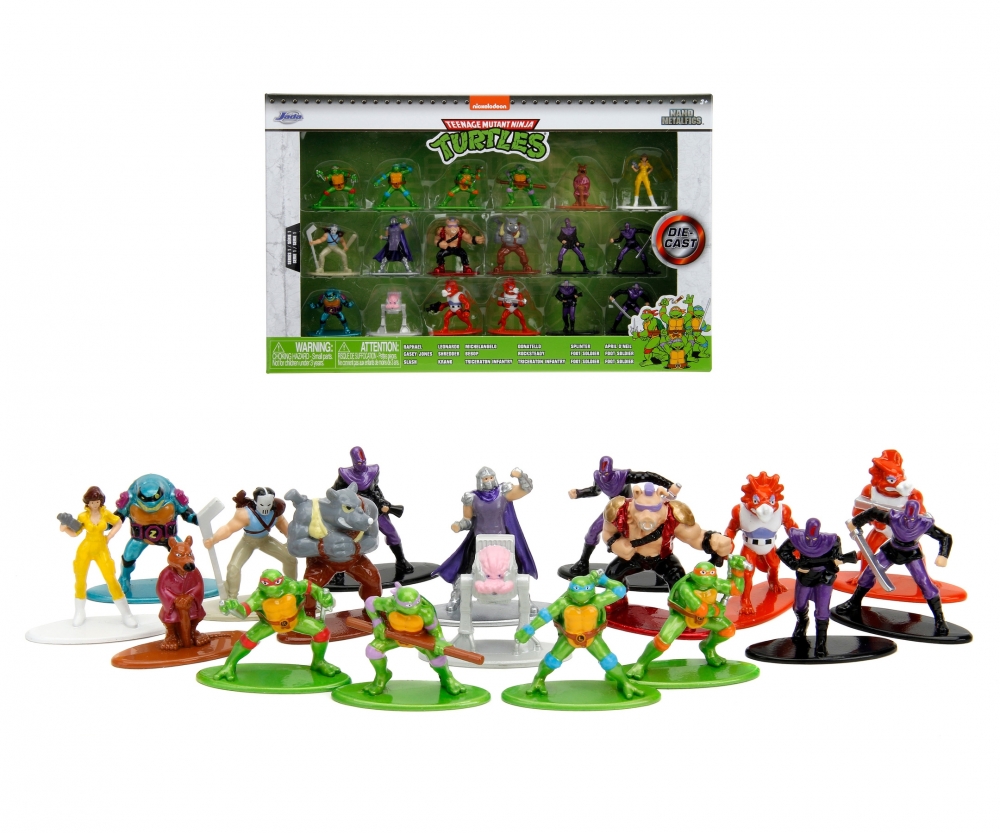 Jada Turtles Multi Pack Nano Figures,Wave 1