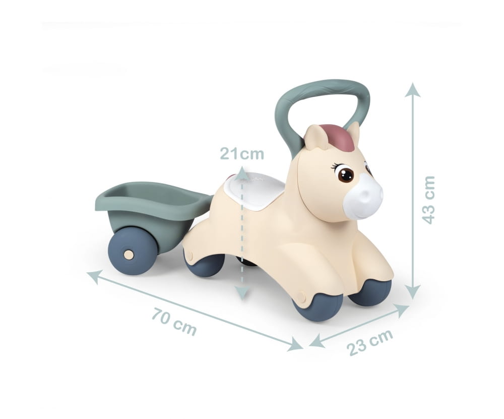 Smoby LS Rutscherfahrzeug Baby-Pony Smoby LS Rutscherfahrzeug Baby-Pony