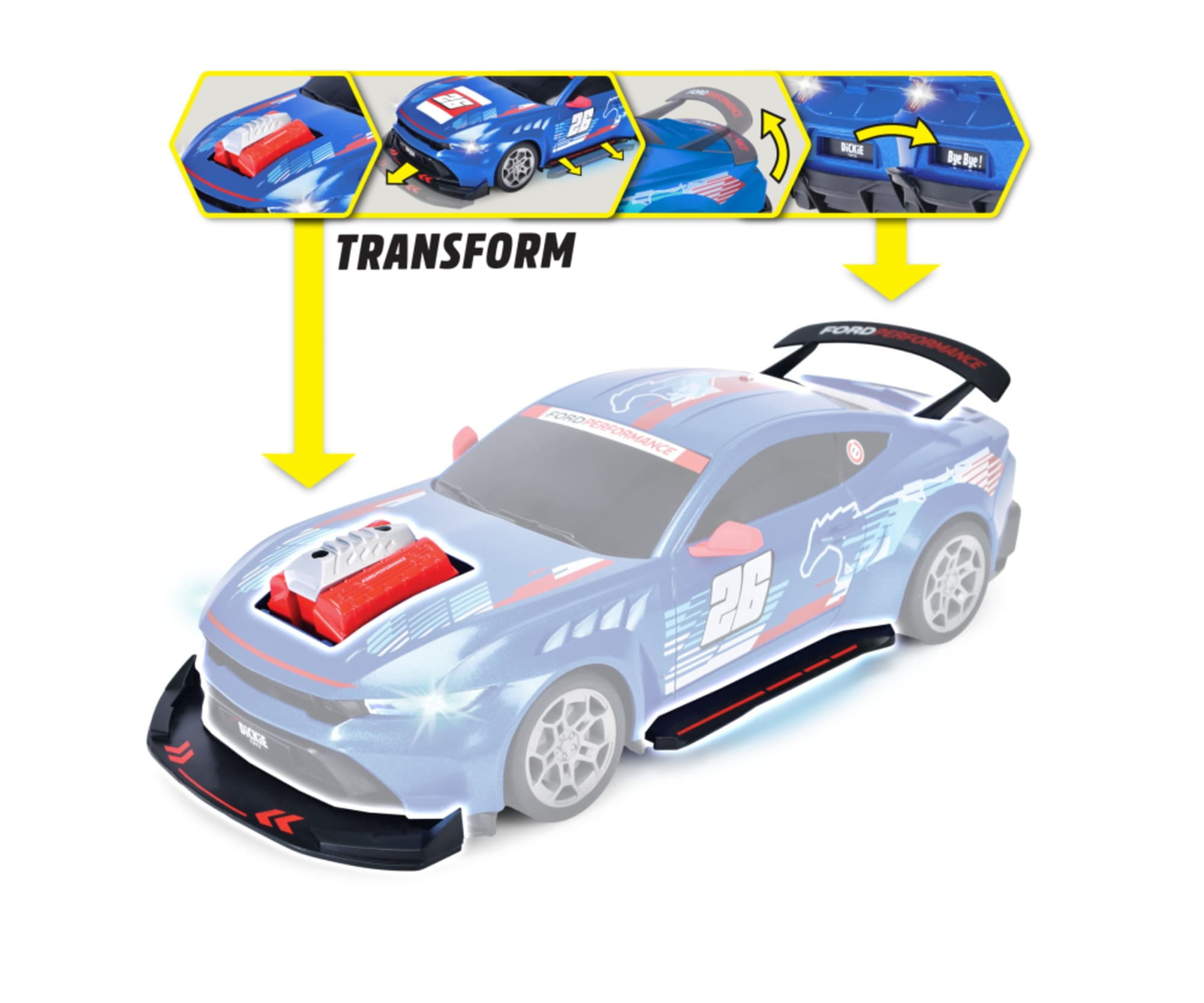 Dickie RC Ford Mustang Customized_ Try Me_ RTR