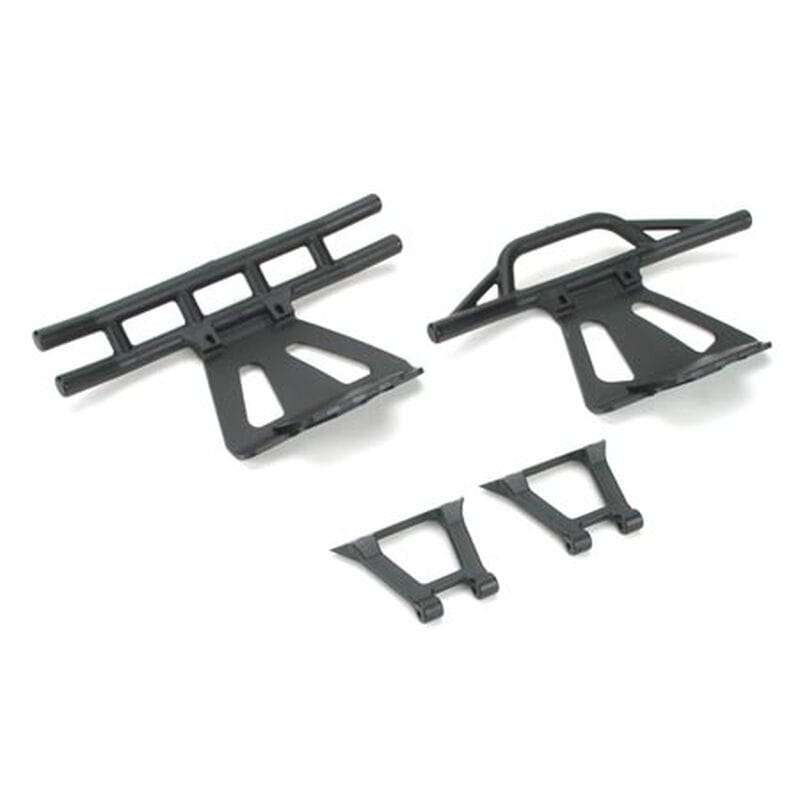 Losi Front_Rear Bumpers - Braces_ LST_2_ XXL_2_ 3XXXL-E - RC-Zubehoer