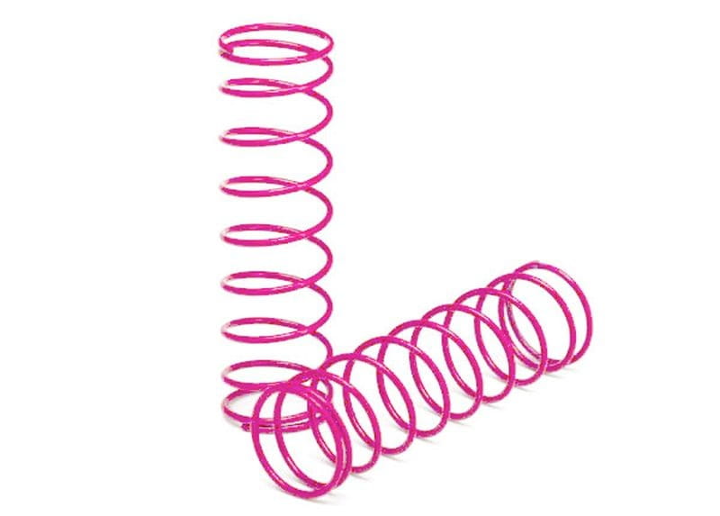 Traxxas Daempferfeder_ hinten _pink_ _2_ - RC-Zubehoer