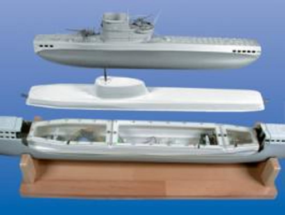 Krick RC U-Boot Typ VII 1:60 Grundbaukasten Stand oder RC Modell Krick RC U-Boot Typ VII 1:60 Grundbaukasten Stand oder RC Modell