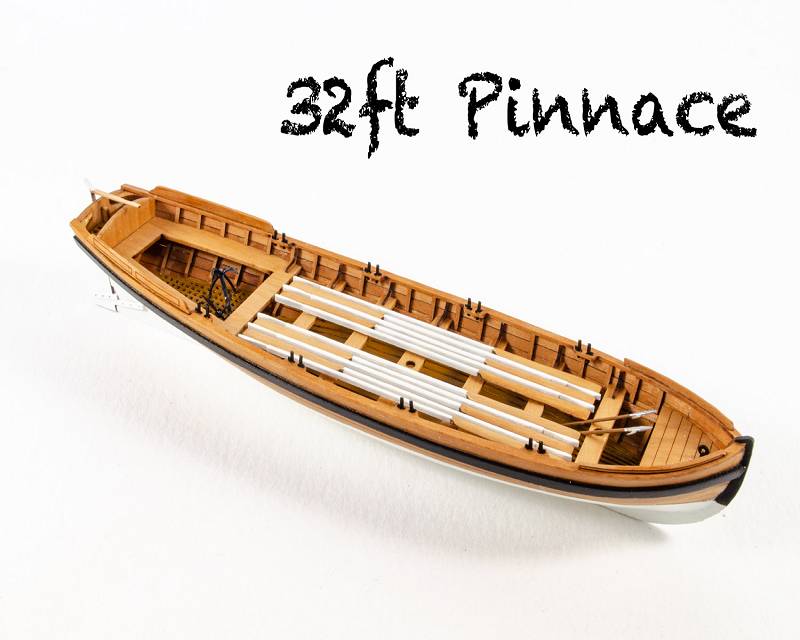 Krick Beiboot Pinnace 32 ft. _ 151 mm Bausatz - RC-Zubehoer