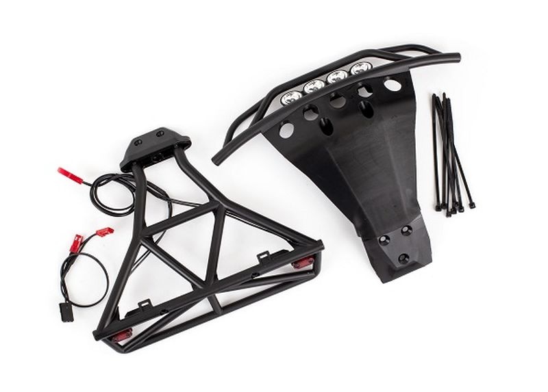 Traxxas LED Licht-Set komplett _mit Bumper v_h _ BEC Y-Kabel_ - RC-Zubehoer