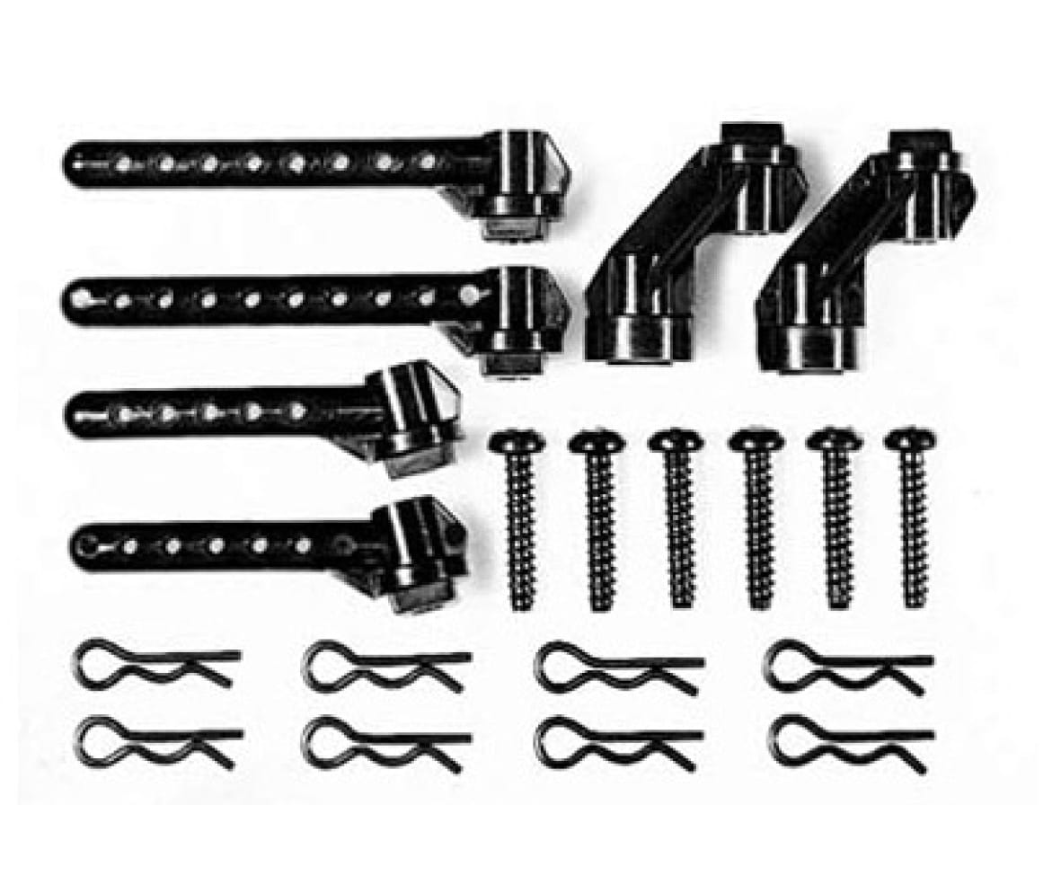 Tamiya TA01_TA02_FF01 D-Teile Kar.-Halter - RC-Zubehoer