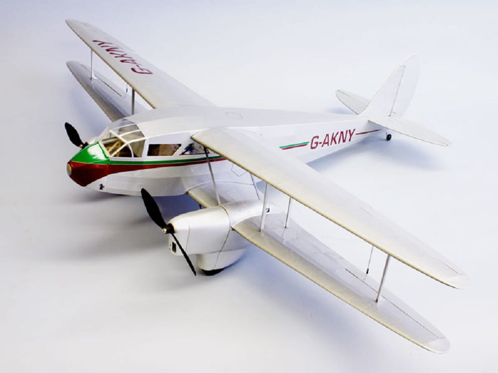 Dumas Aircraft Dehavilland DH-89 Dragon Rapide EP Lasercut Bausatz
