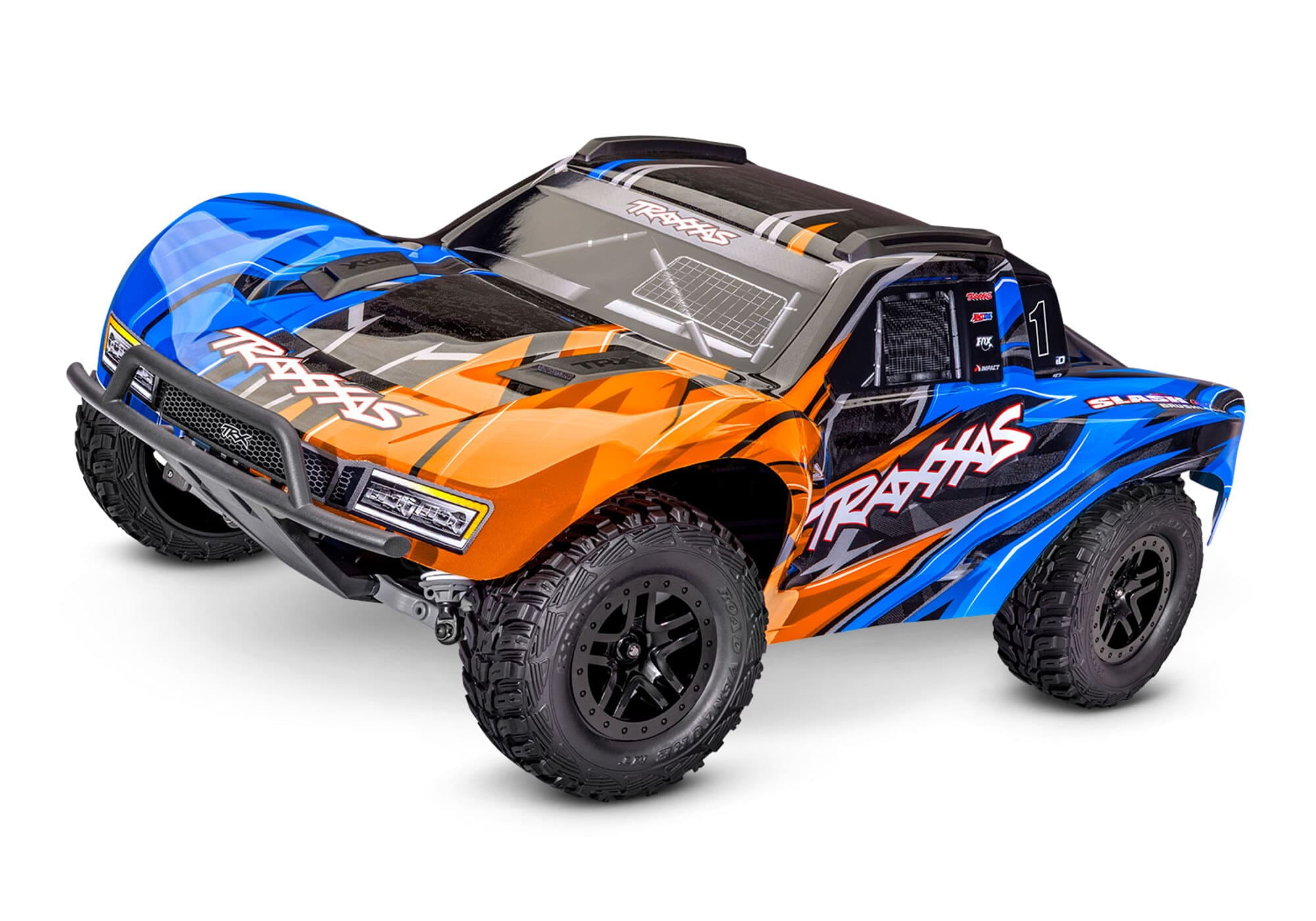 Traxxas Slash 4X4 VX3 Brushless 1:10 RTR HD Orange 80 km/h