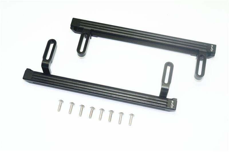 GPM Alu Trittbrett seitlich schwarz fuer Traxxas TRX4 G500_ TRX6 - RC-Zubehoer