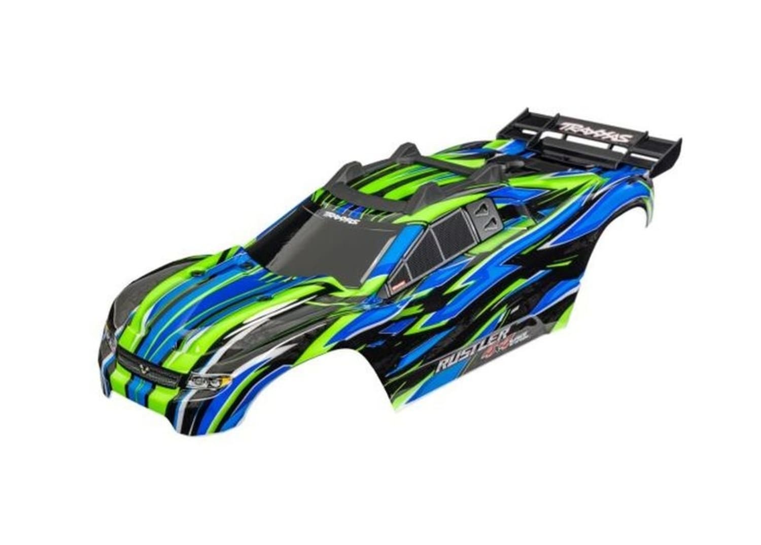 Traxxas Karosserie Rustler 4x4 VXL gruen - RC-Zubehoer