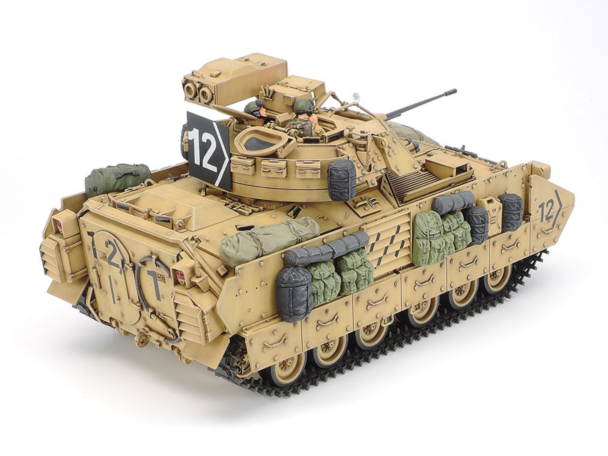 Tamiya US Panzer M2A2 Bradley Desert Storm IFV 1_35 Plastik Modellbau Militaer Bausatz - RC-Zubehoer
