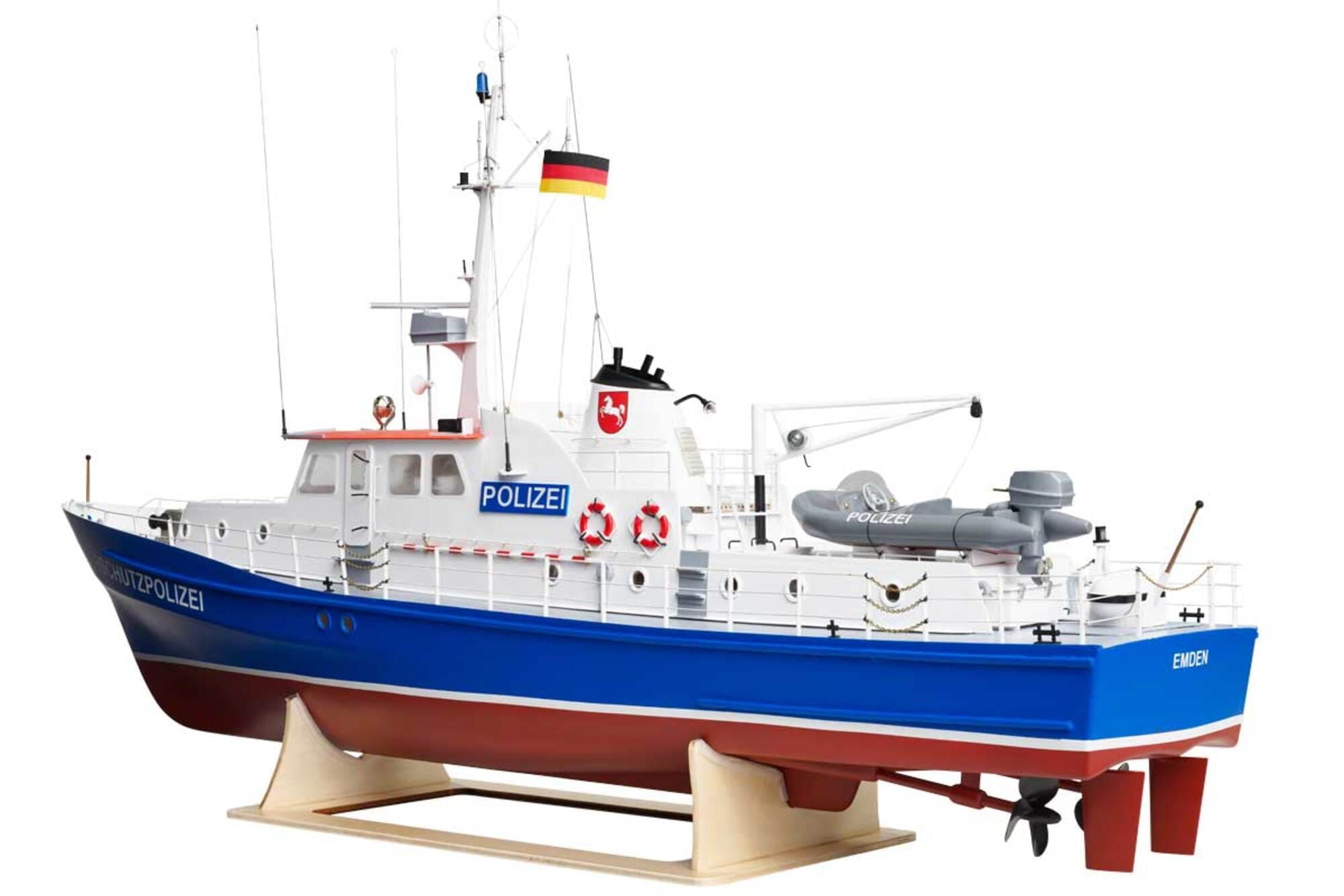 Polizeiboot W3 Bausatz von Krick im Massstab 1_25 Polizeiboot W3 Bausatz 1_25 von romarin by krick