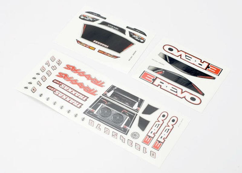 Traxxas Decals Aufkleber E-REvo 1_16 - RC-Zubehoer