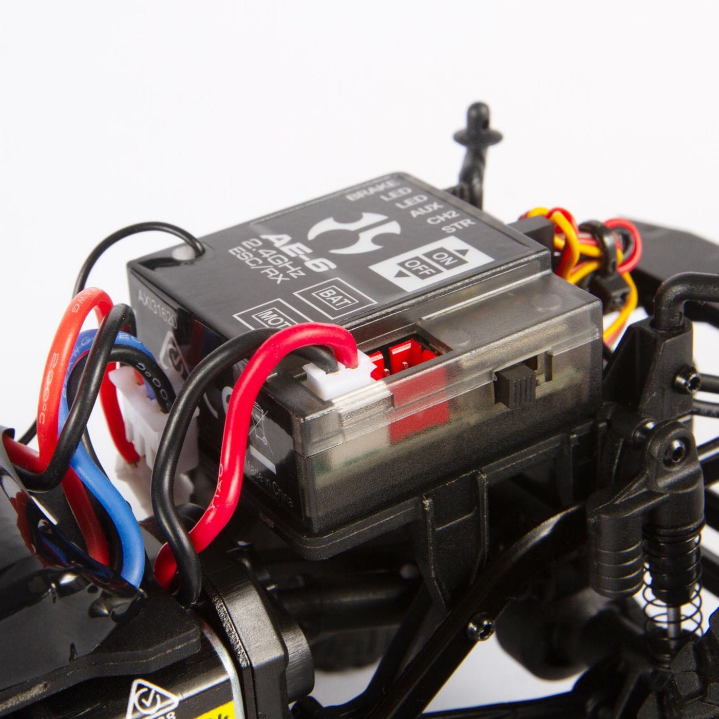 Axial SCX24 Deadbolt 1/24th Scale Elec 4WD - RTR, Red Axial SCX24 Deadbolt 1/24th Scale Elec 4WD - RTR, Red