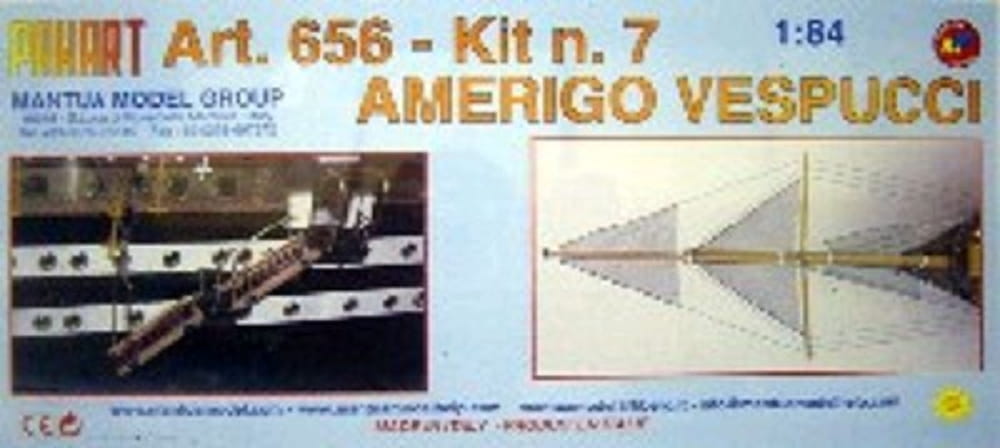 Mantua Amerigo Vespucci Baukasten 7. Schritt