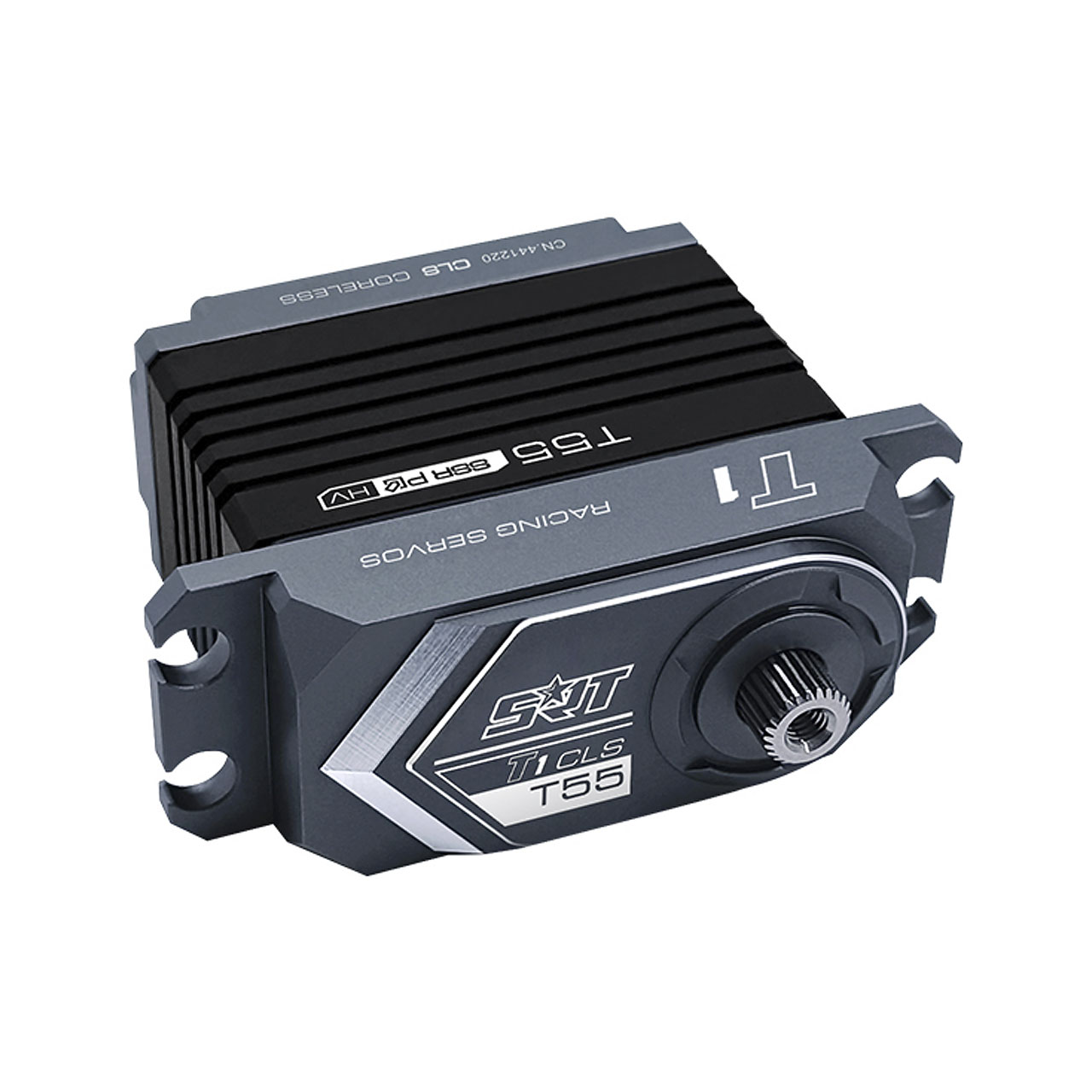 SRT T55 Corless Servo HV CNC Alugehäuse 50.0kg/0.20sec @7.4V