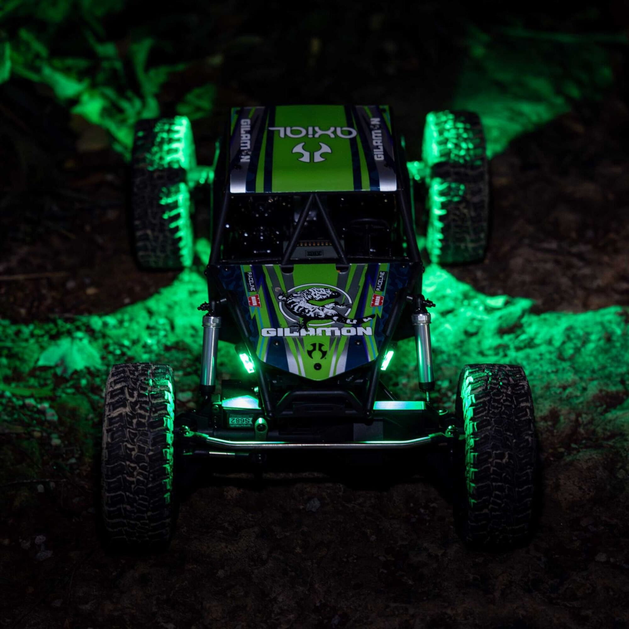 Axial AXP8 Gilamon 2.2 4X4 RTR Trail Buggy in Gruen_ High-Performance Rock Crawler