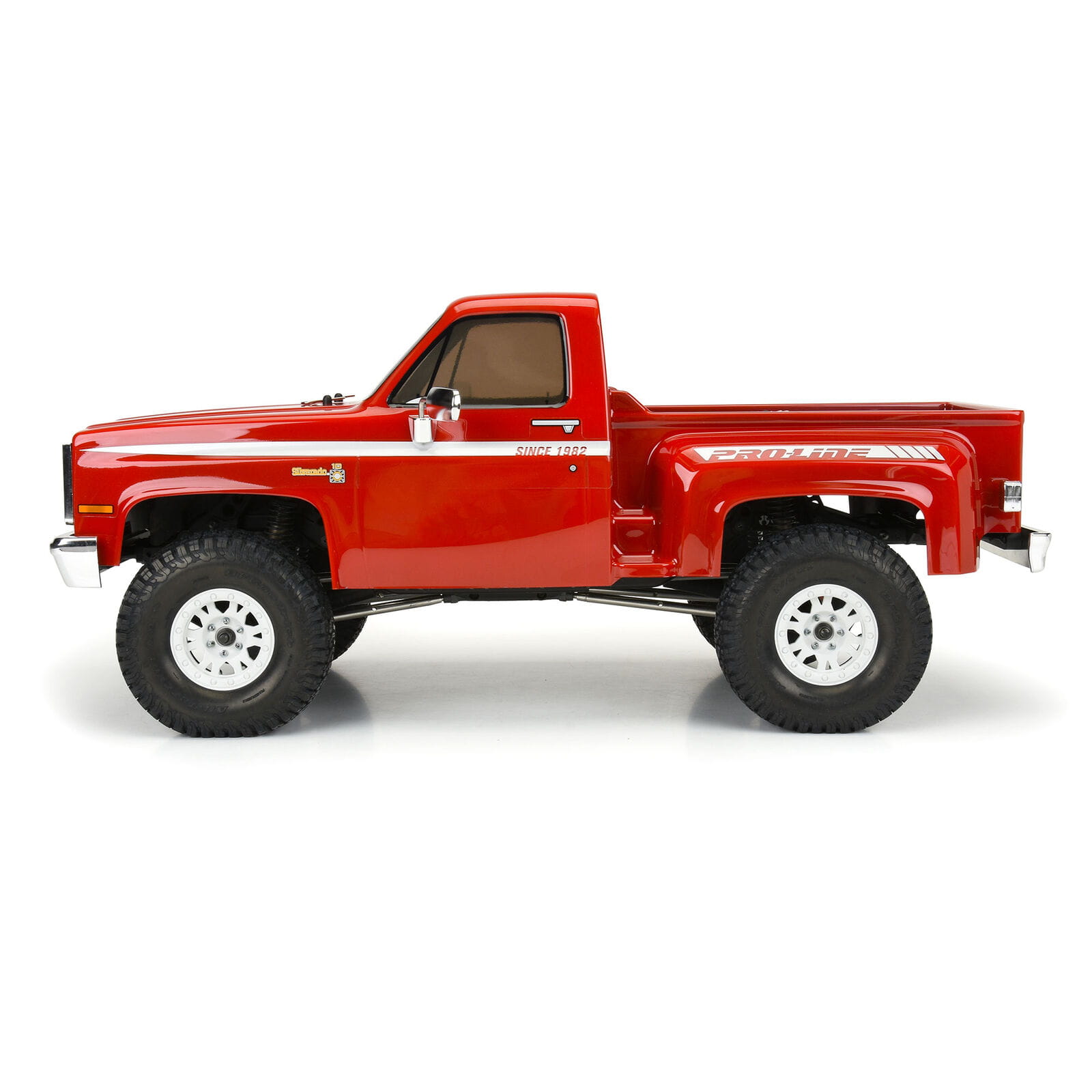 Proline 1982 Chevy K-10 Klar Karosserie Set with Scale Molded Accesories - RC-Zubehoer