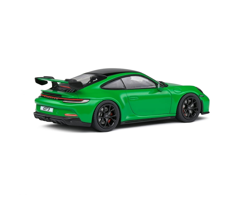 Solido 1:43 Porsche 992 GT3 grün Modellauto