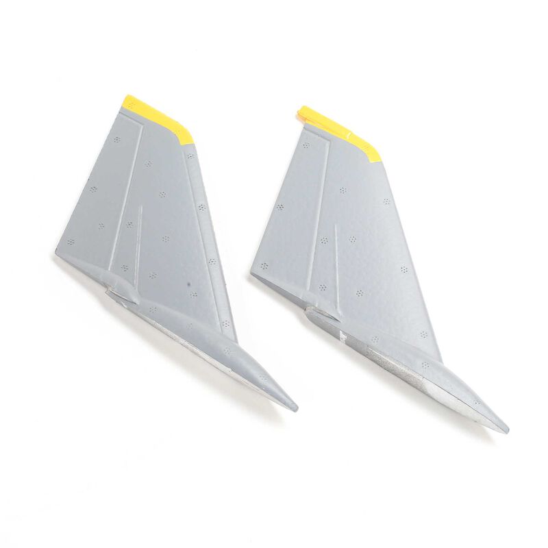 E-flite Vertical Fin Set_ F-14 40mm Twi - RC-Zubehoer