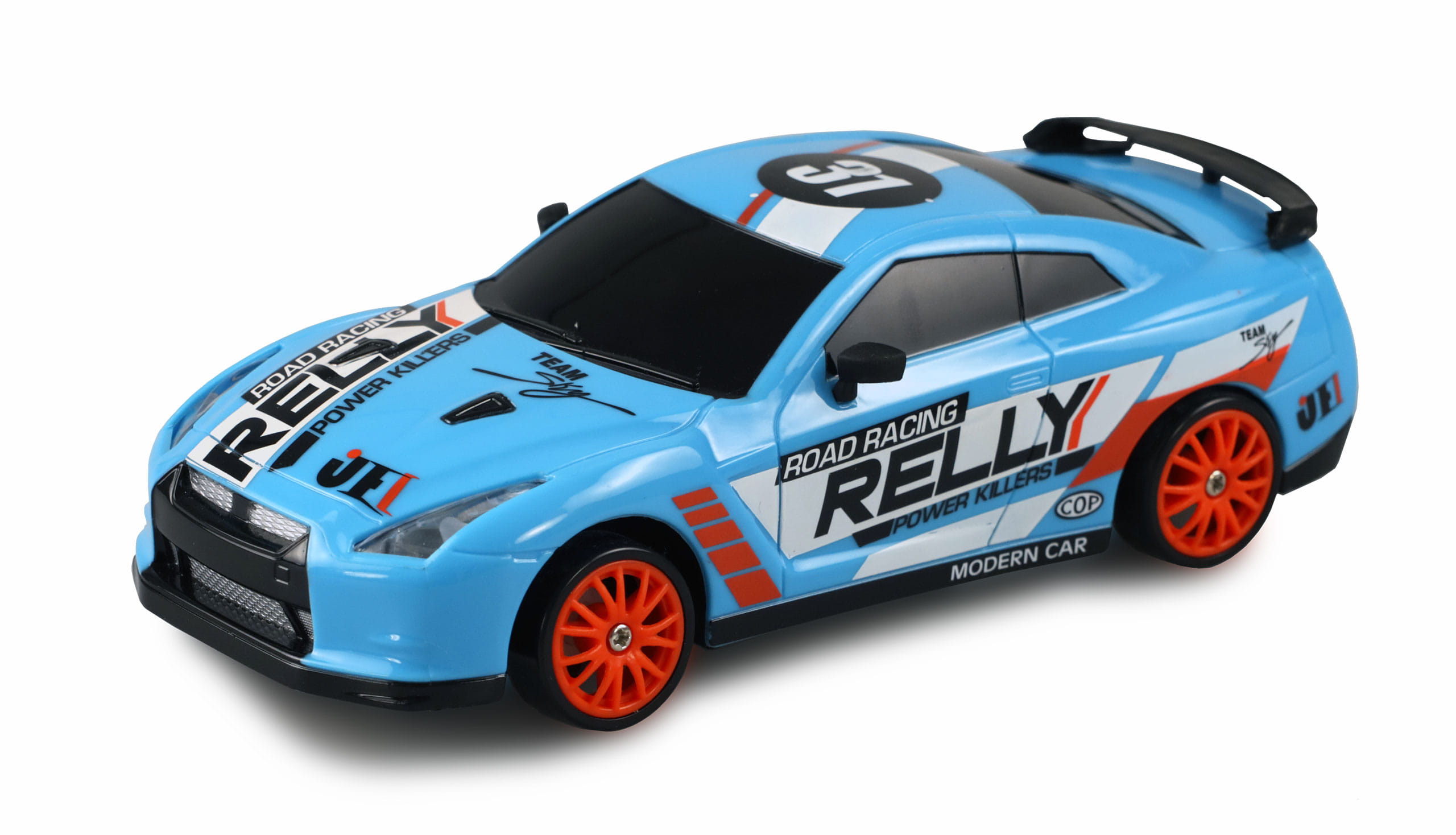 Amewi RC Auto Drift Sport Car 1:24 blau, 4WD 2,4 GHz RTR