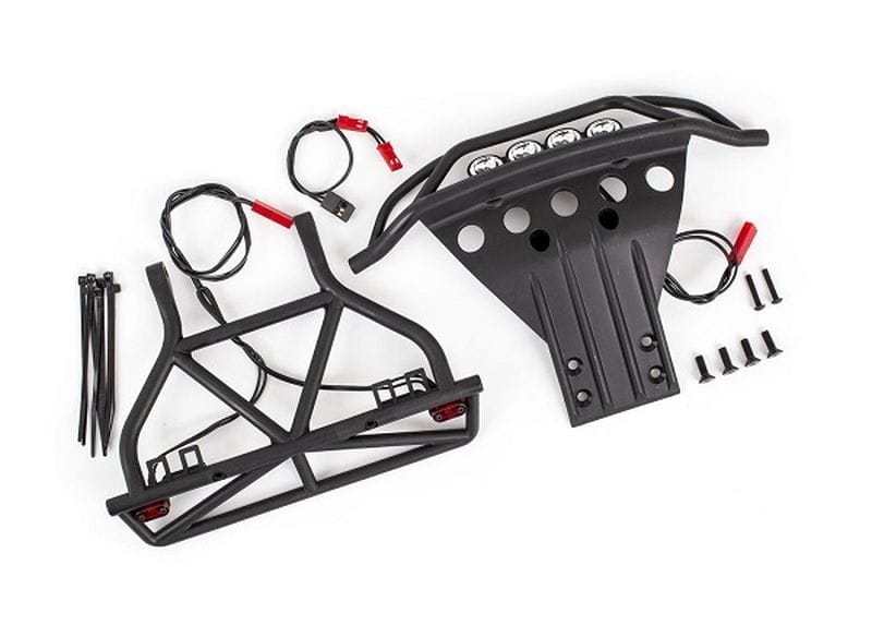 Traxxas LED Licht-Set komplett mit Bumper v_h _ BEC Y-Kabel - RC-Zubehoer