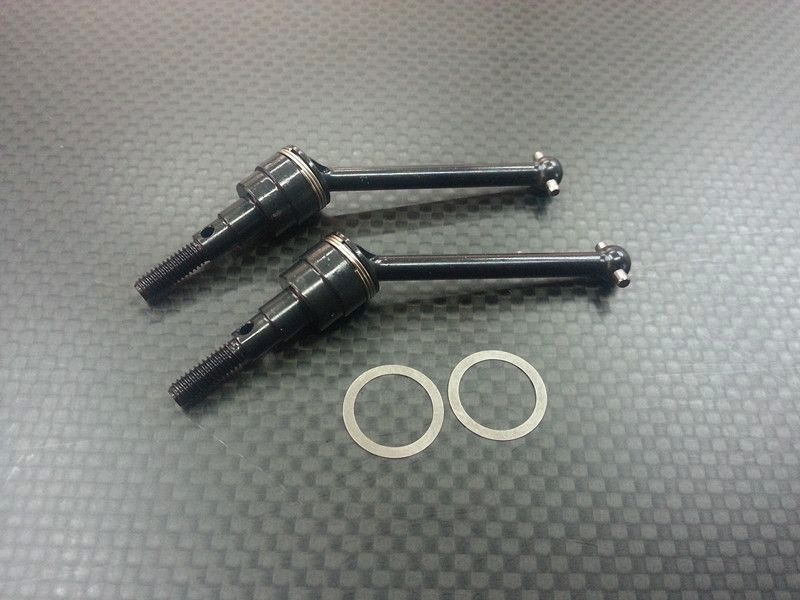 GPM Stahl CVD Antriebskardan _45mm_ schwarz fuer Tamiya CC01 - RC-Zubehoer