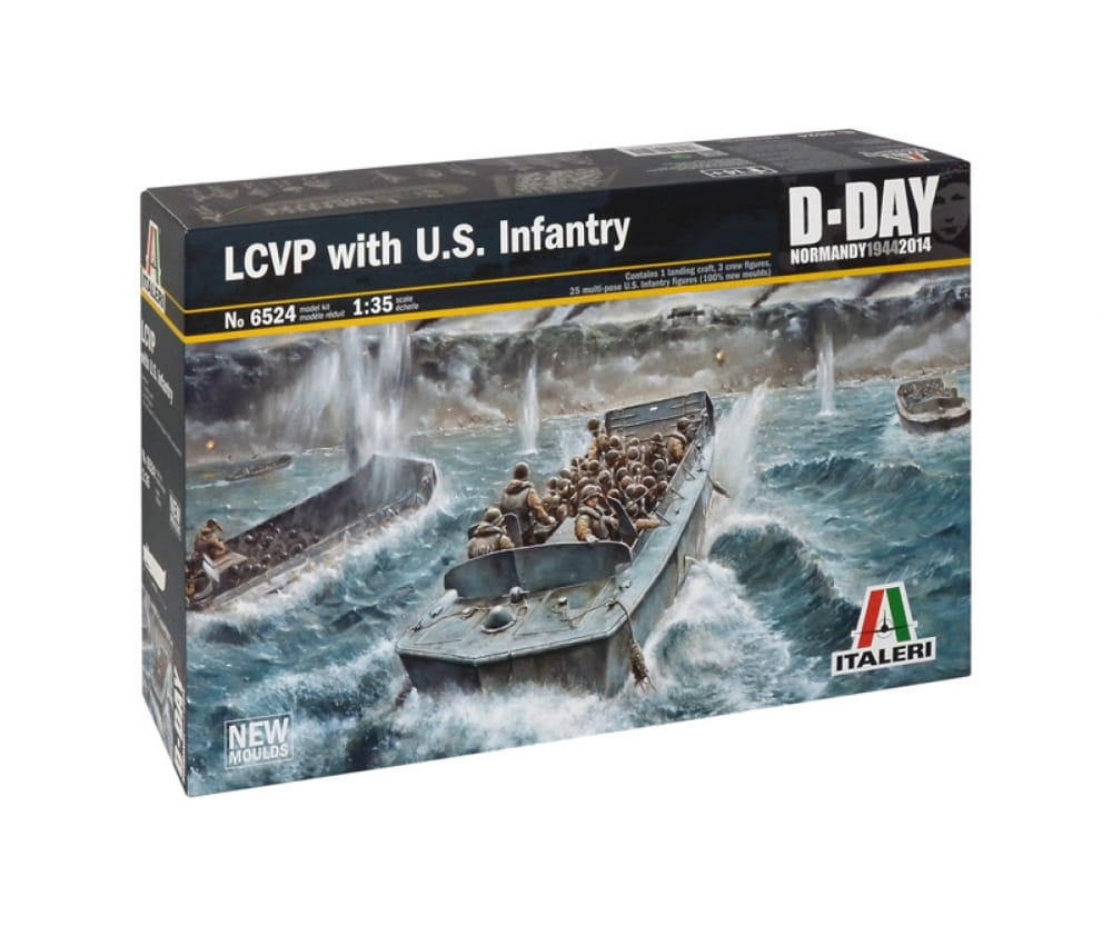 Italeri 1:35 LCVP mit US Infanterie D-Day