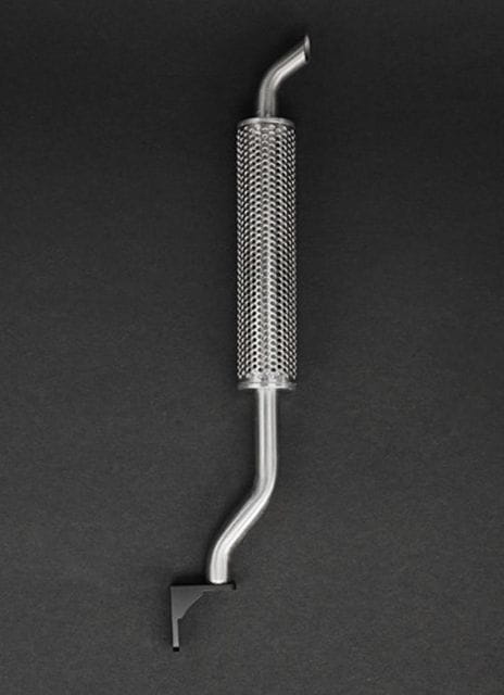 Lesu 1_14_ 1_16 Auspuff S-Form aus Edelstahl - RC-Zubehoer