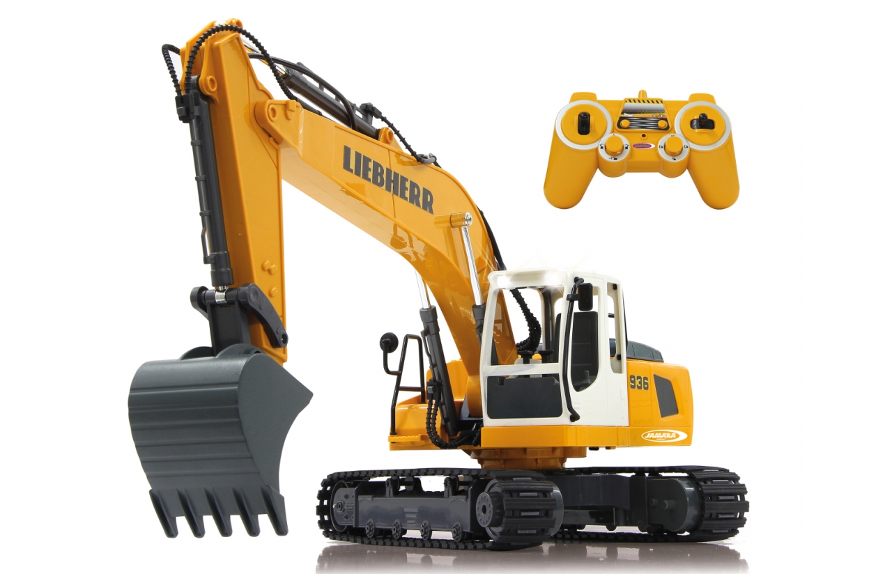 Jamara RC Bagger Liebherr R936 1:20 2,4Ghz Destruction-Set