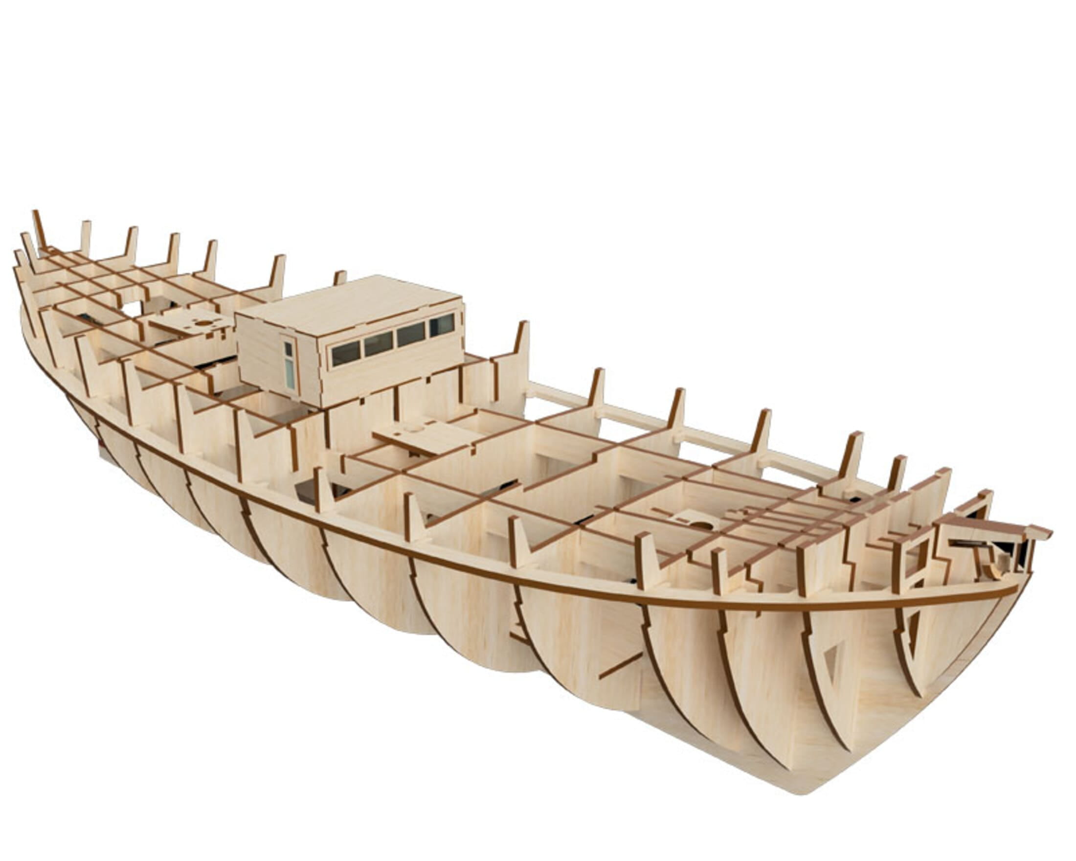 Fram I. Polarforschungsschiff 1-50 Bausatz krick-modell-tec-polarforschungsschiff-1-50-bausatz-fram-1