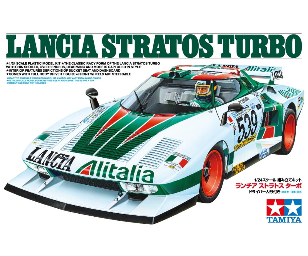 Tamiya 1_24 Lancia Stratos Turbo Plastik Modellbau - RC-Zubehoer