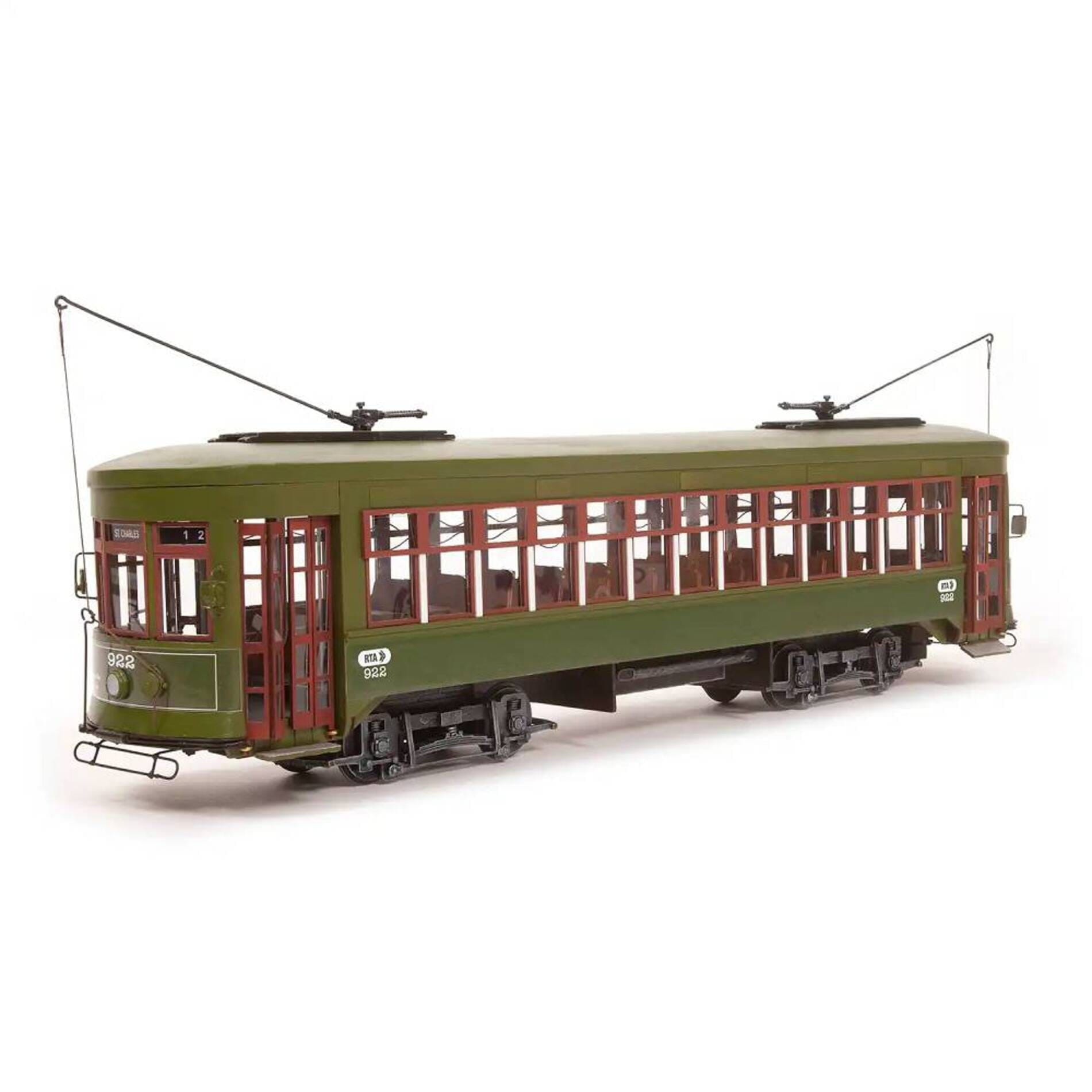 New Orleans Strassenbahn Standmodellbausatz 1_24 - Modellzubehoer