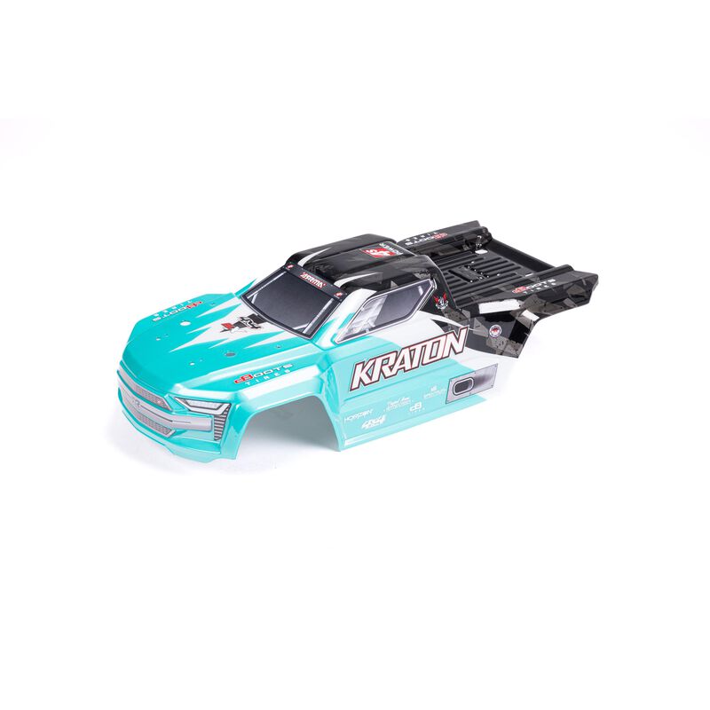 Arrma KRATON 4X4 4S BLX Finished Karosserie Teal/Black