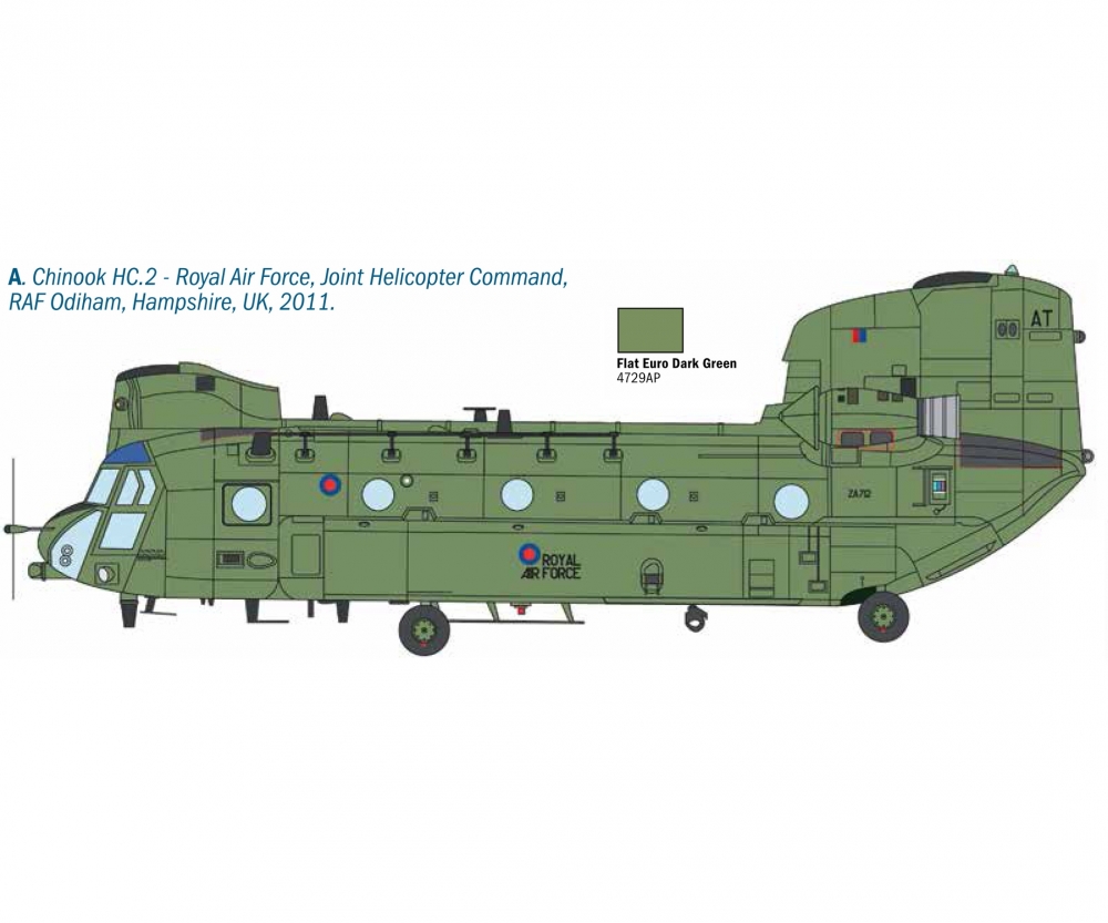 Italeri 1:48 Chinook HC.1 / CH-47D